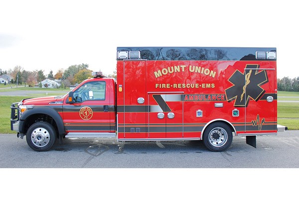 2014 Braun Chief XL - new type I ambulance sales in Pennsylvania - driver side