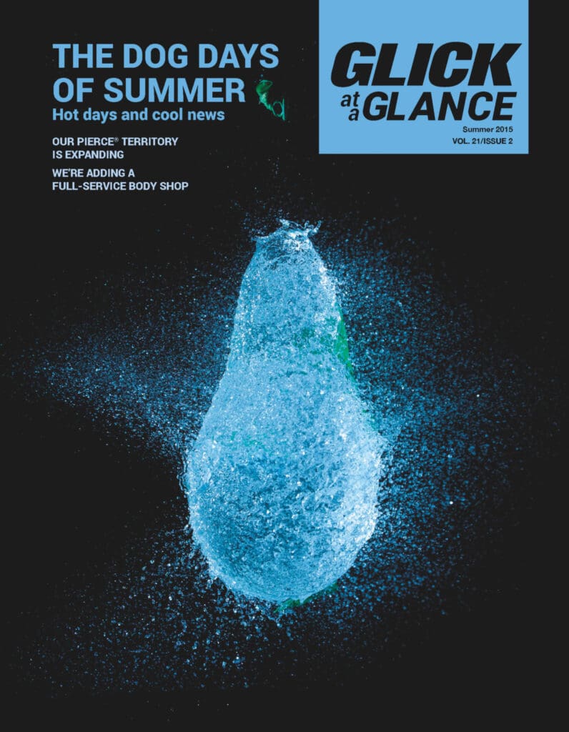 Glick at a Glance digital newsletter - summer 2015 edition