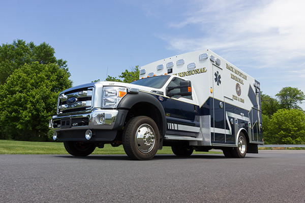 2015 Braun Liberty Type I ambulance - Ford F-450 4x4 - driver front