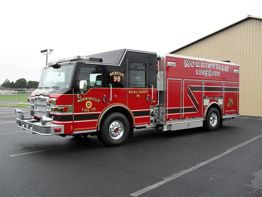 2009 Pierce Velocity PUC rescue pumper - rescue fire engine - driver front