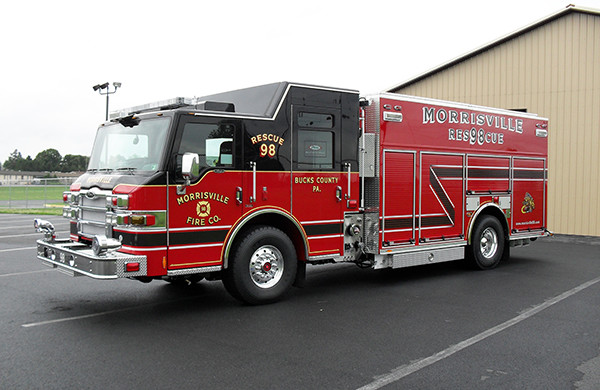 2009 Pierce Velocity PUC rescue pumper - rescue fire engine - driver front