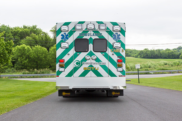 2016 Braun Liberty - Type I ambulance - rear