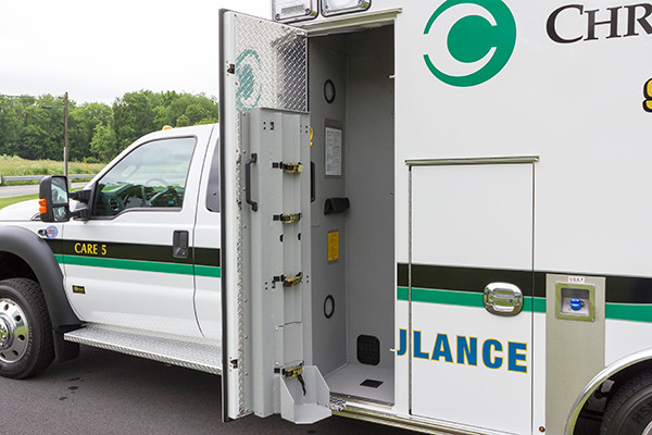 2016 Braun Liberty - Type I ambulance - EZ-O2 lift oxygen lift system