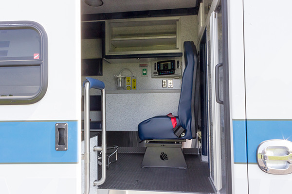 2016 Braun Express Plus - Type I ambulance - module side entrance