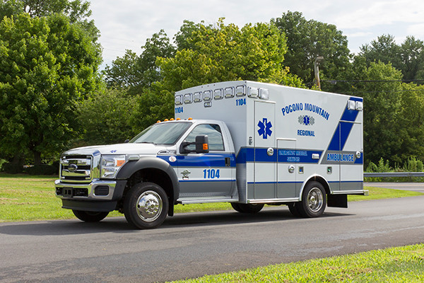 2016 Braun Express Plus - Type I ambulance - driver front