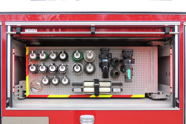 custom equipment toolboard - new rescue fire engine sales - 2016 Pierce Enforcer