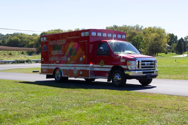 2016 Braun Chief XL Type III ambulance - new ambulance sales in PA - passenger front