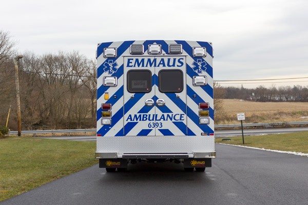 new Braun type 1 ambulance sales in Pennsylvania - rear