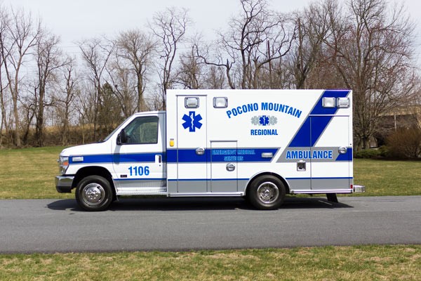 new 2017 Braun Type III ambulance sales in PA - driver side
