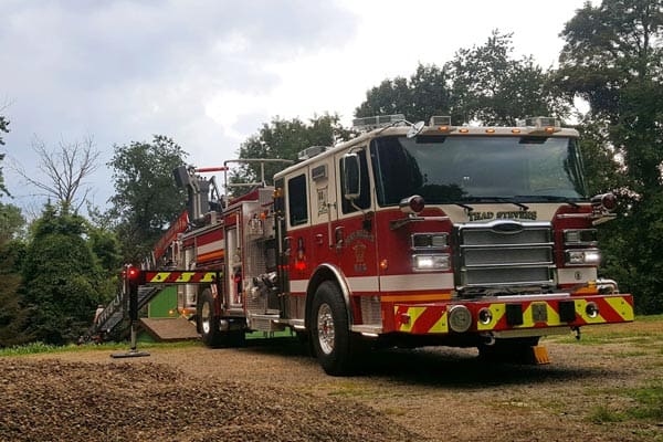 new Ascendant fire truck below grade operation