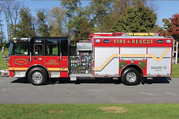 WEST SHORE BUREAU OF FIRE 2017 Pierce® Enforcer™ Rescue Pumper