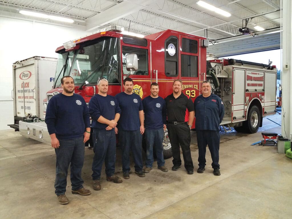 Glick Hatfield first truck serviced