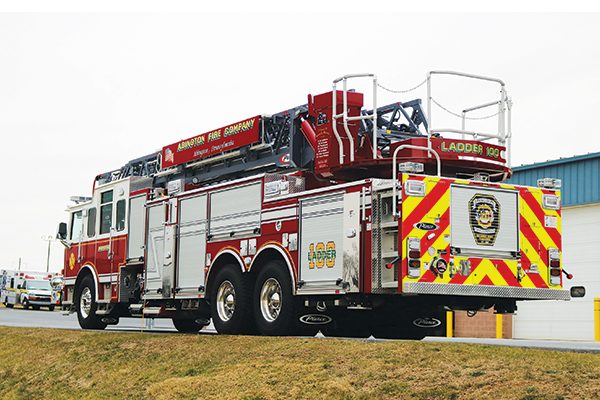 ABINGTON FIRE COMPANY 2019 Pierce® Arrow XT™ Heavy Duty 107’ Ascendant Quint Ladder