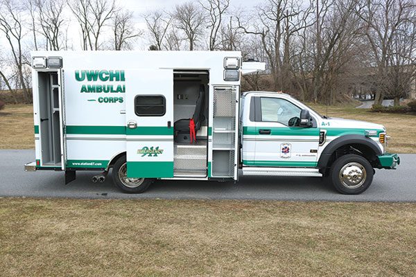 UWCHLAN AMBULANCE CORPS – Braun Type I Ambulance