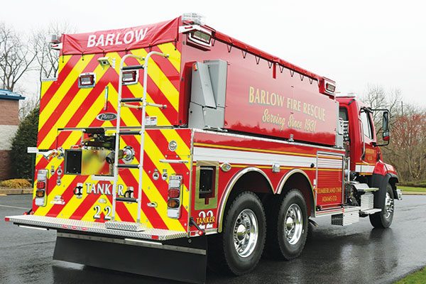 BARLOW VOLUNTEER FIRE COMPANY Pierce Dryside Tanker