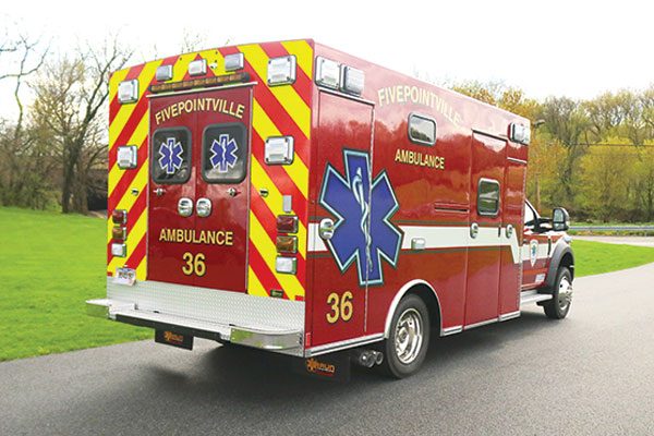 Fivepointville Ambulance Braun Chief XL
