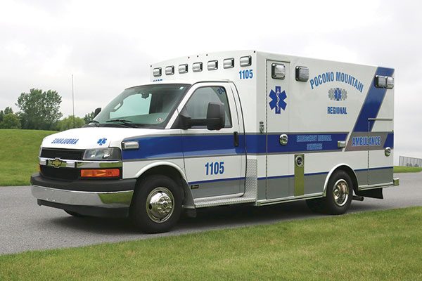 POCONO MOUNTAIN REGIONAL EMS - Braun Express Type III Ambulance