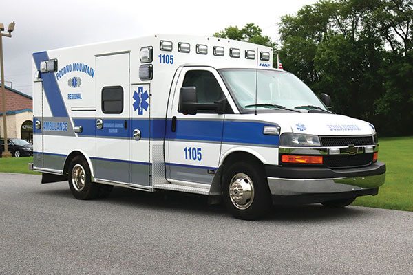 POCONO MOUNTAIN REGIONAL EMS - Braun Express Type III Ambulance