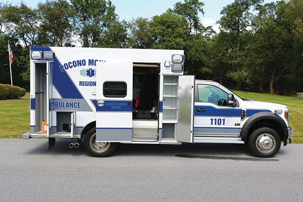 POCONO MOUNTAIN REGIONAL EMS - Braun Express Plus Type I Ambulance