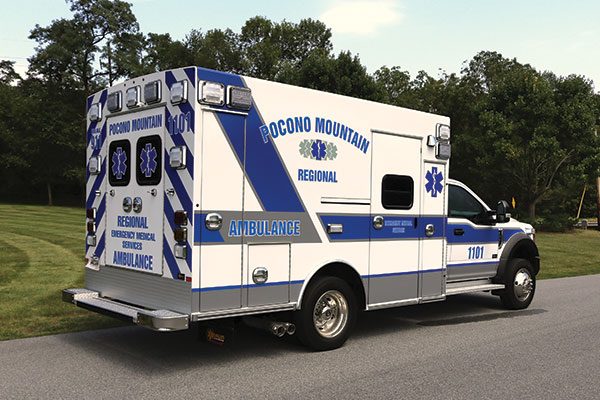 POCONO MOUNTAIN REGIONAL EMS - Braun Express Plus Type I Ambulance