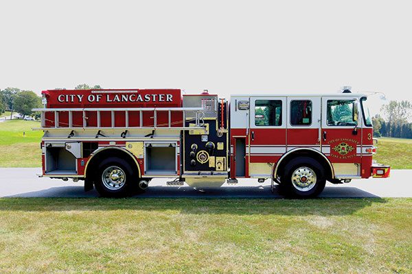LANCASTER CITY FIRE DEPT Pierce Enforcer Pumper