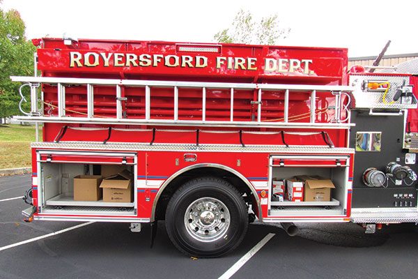 ROYERSFORD FIRE DEPT Pierce Saber Pumper