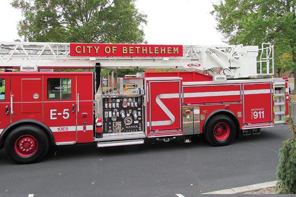 BETHLEHEM CITY FIRE DEPARTMENT - Pierce Enforcer Ascendant Aerial Ladder 33473