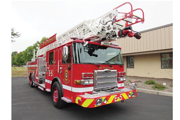 BETHLEHEM CITY FIRE DEPARTMENT - Pierce Enforcer Ascendant Aerial Ladder 33473