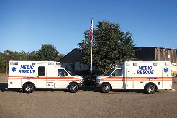 MEDIC RESCUE First Priority Remount Type III Ambulance