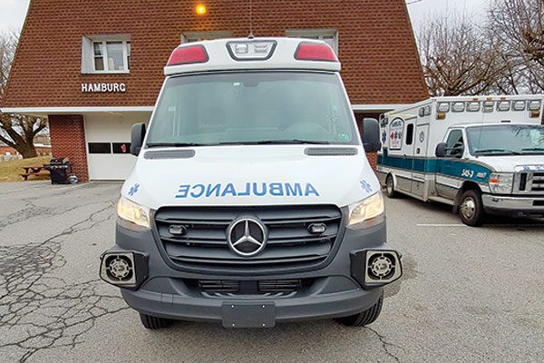 HAMBURG EMS DEMERS MIRAGE LT2E Type II Ambulance