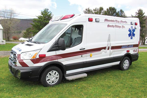 MOUNTAIN TOP FIRE COMPANY - Demers TRANSIT EXE Type II Ambulance