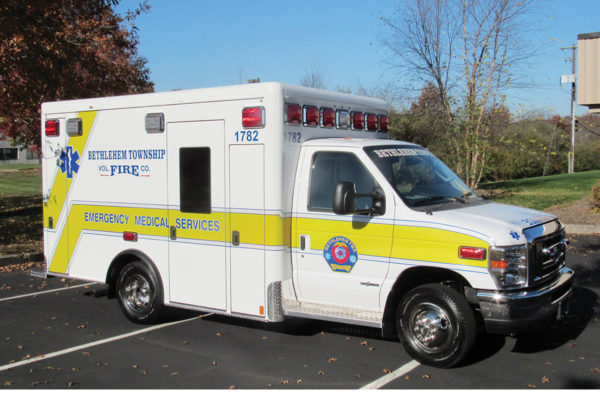 BETHLEHEM TOWNSHIP VFC Crestline CCL 150 Type III Ambulance