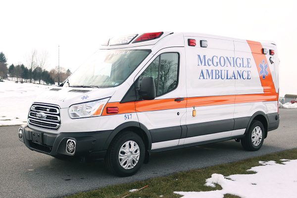 MCGONIGLE AMBULANCE SERVICE Demers Type II Ambulance