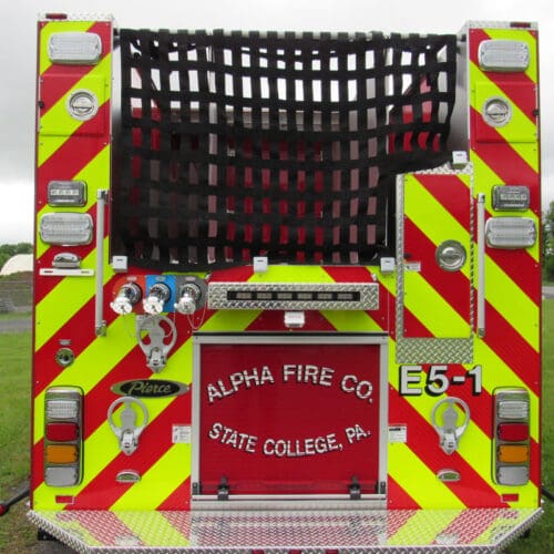 ALPHA FIRE COMPANY Pierce Enforcer Pumper | GLICK Fire Equipment Company