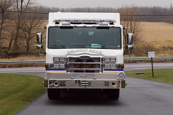 Belmont Hills Fire Company, 2018 Pierce® Velocity™ Heavy Duty Rescue non-walkin