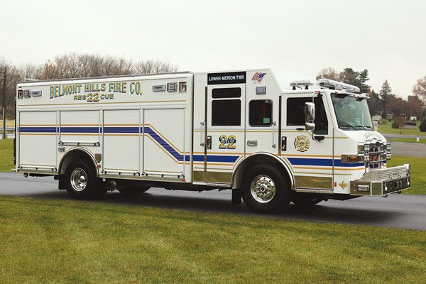Belmont Hills Fire Company, 2018 Pierce® Velocity™ Heavy Duty Rescue non-walkin