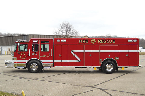 SENECA VOLUNTEER FIRE DEPT - Pierce Enforcer Rescue - 31349